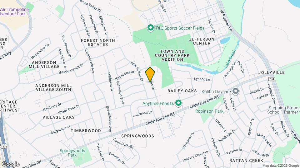 13218 Villa Park Dr Map and Location Details