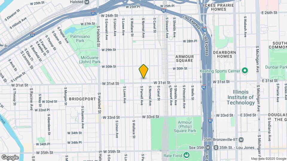 522 W 31st St Map and Location Details