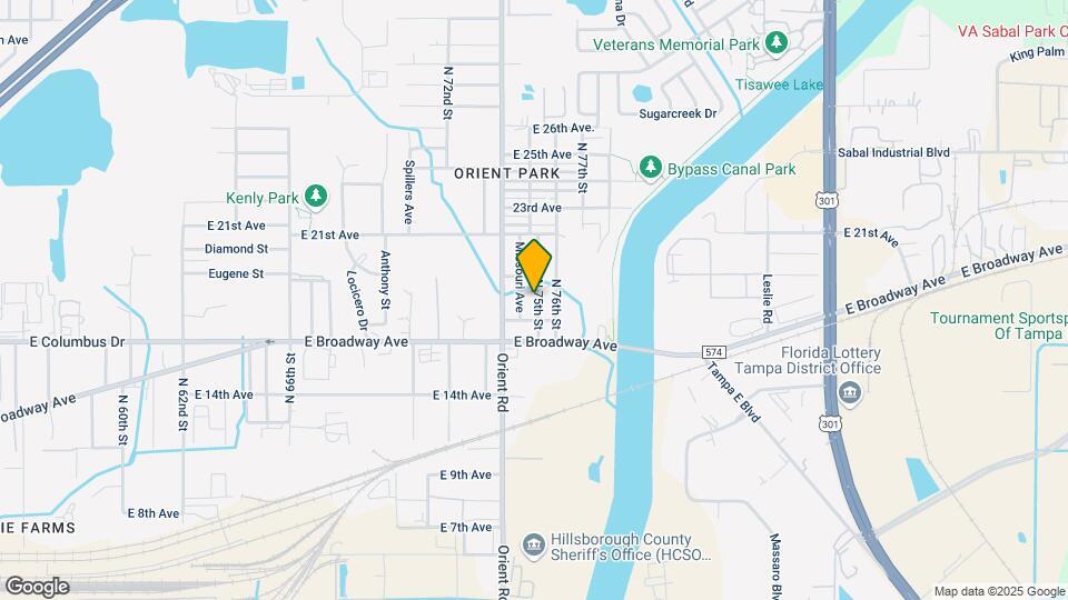 2810 N 75th St Map and Location Details