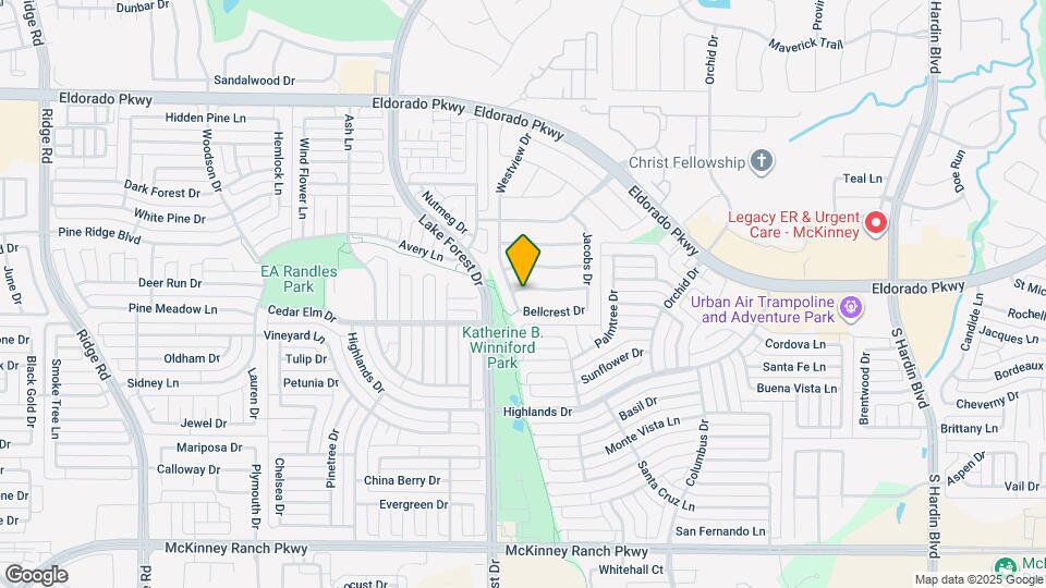 4611 Wedgewood Dr Map and Location Details