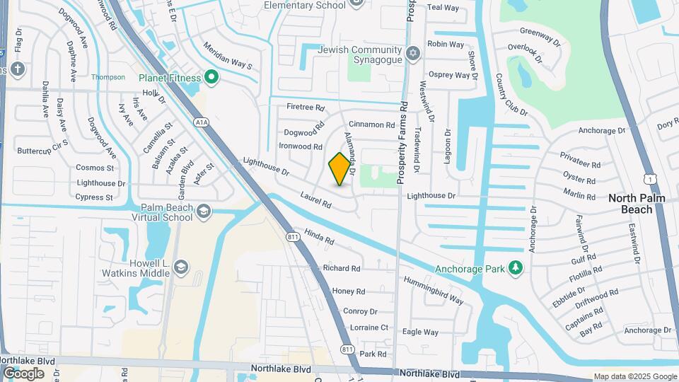 908 Lighthouse Dr Map and Location Details