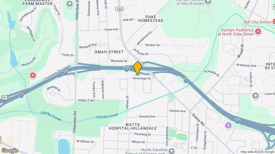 2130 Sovereign St Map and Location Details