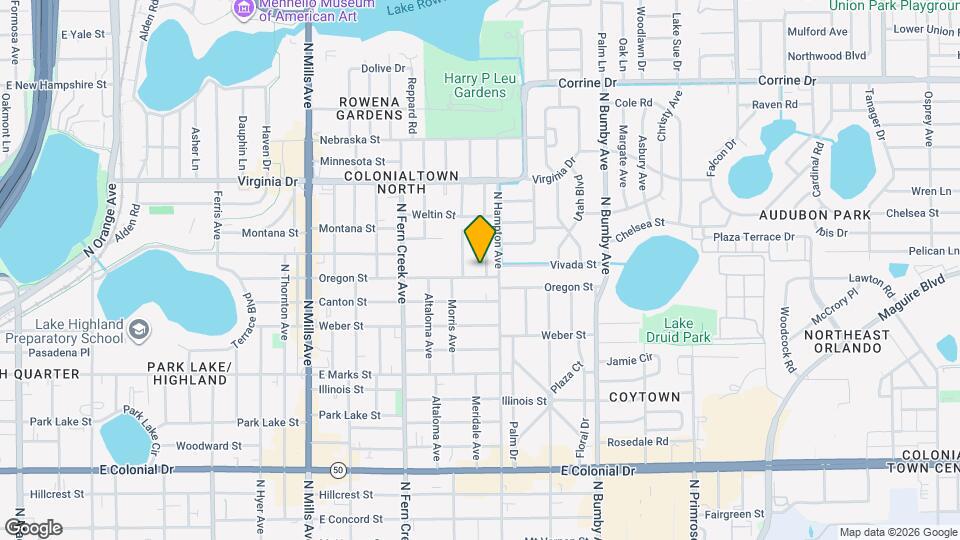 1104 Hardy Ave Map and Location Details