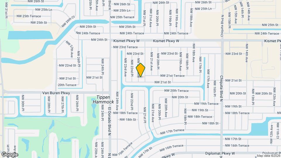 2105 NW 22nd Ave Mapa y Detalles de la Ubicación