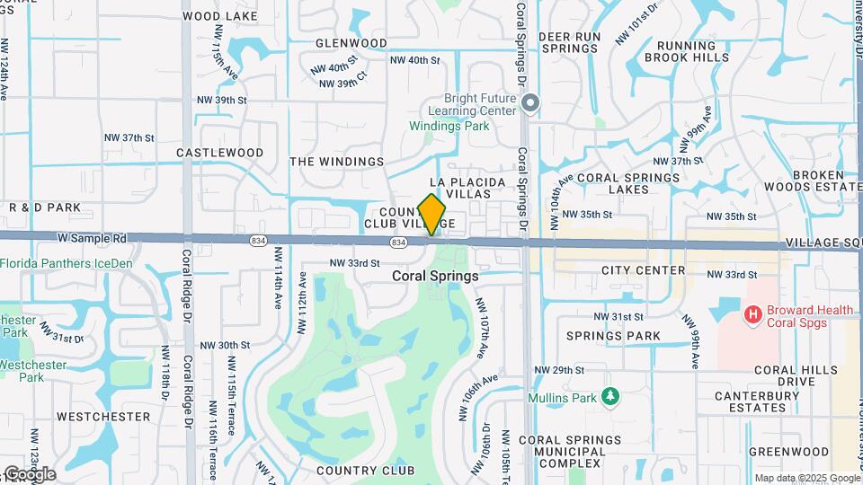 Marquis Coral Springs Mapa y Detalles de la Ubicación
