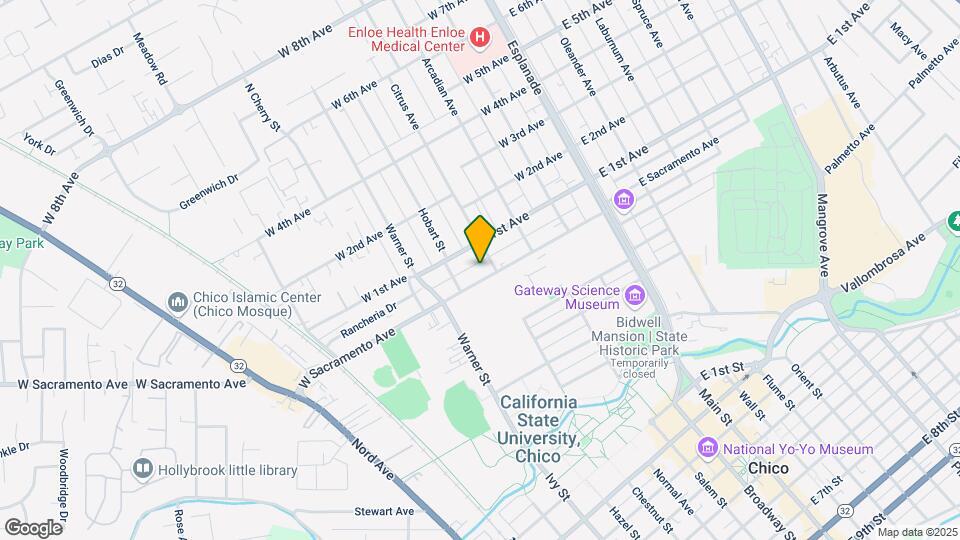 412 W Sacramento Ave Mapa y Detalles de la Ubicación