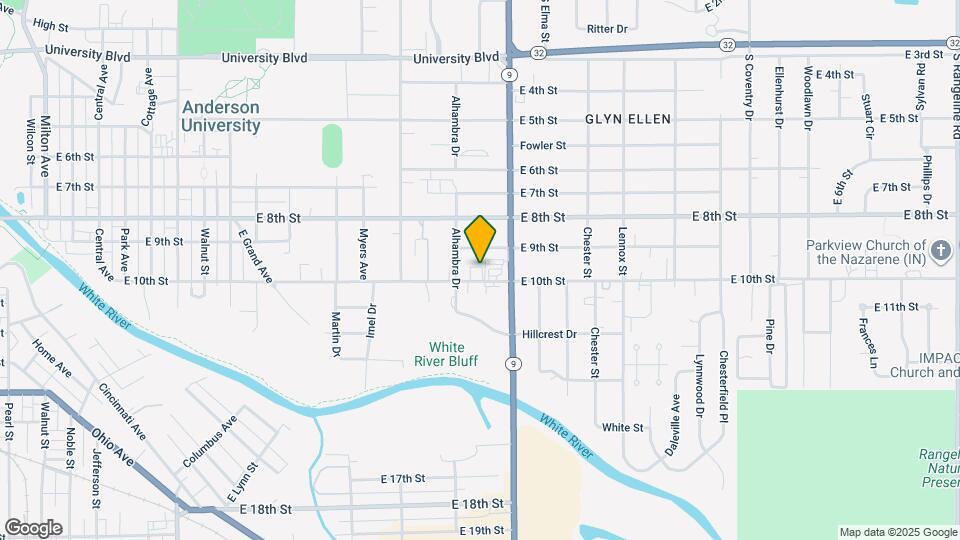 2016 E 10th St Map and Location Details