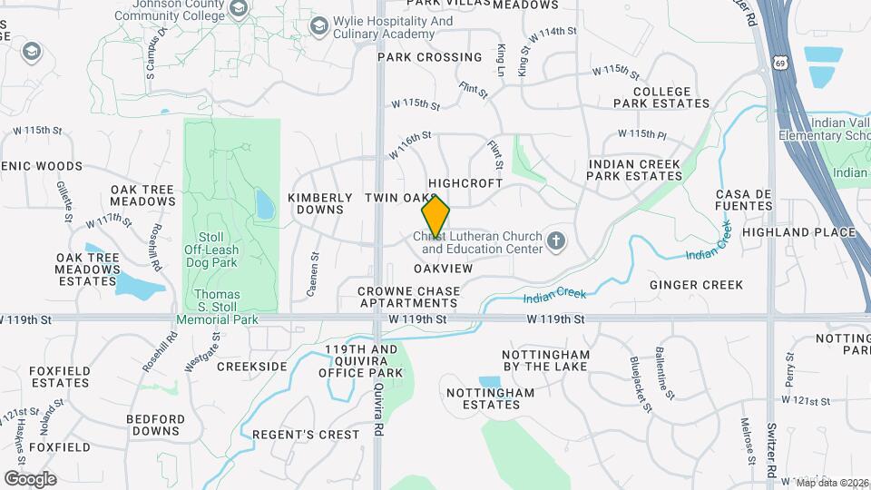 11734 Cody St Map and Location Details