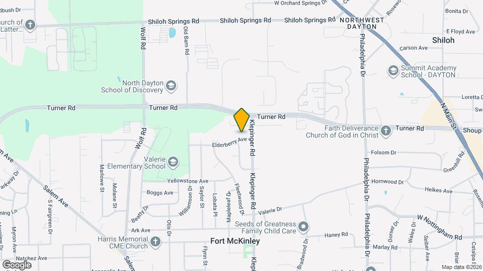 3629 Elderberry Ave Map and Location Details