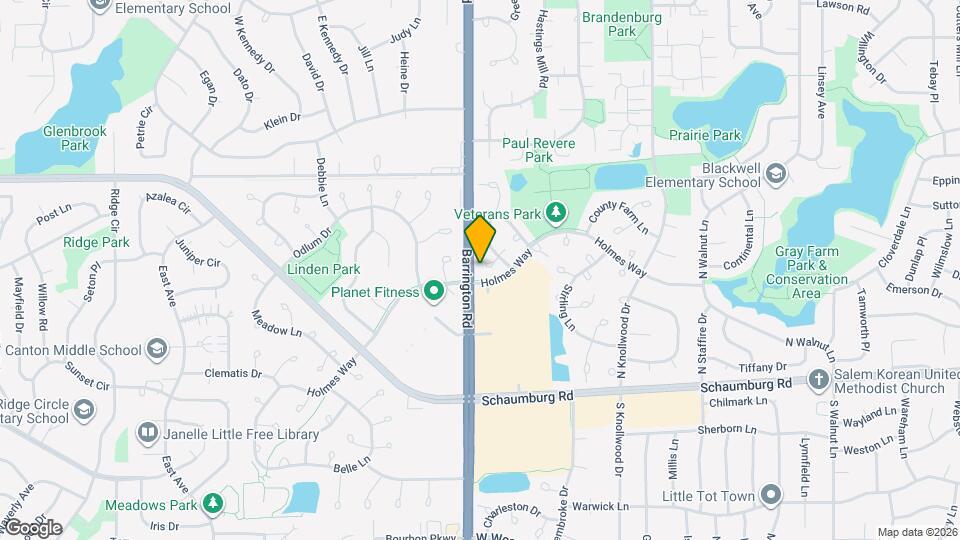 2791 Green Bridge Ct Map and Location Details