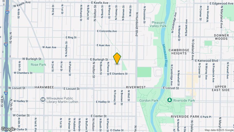 3044 N Fratney St Mapa y Detalles de la Ubicación