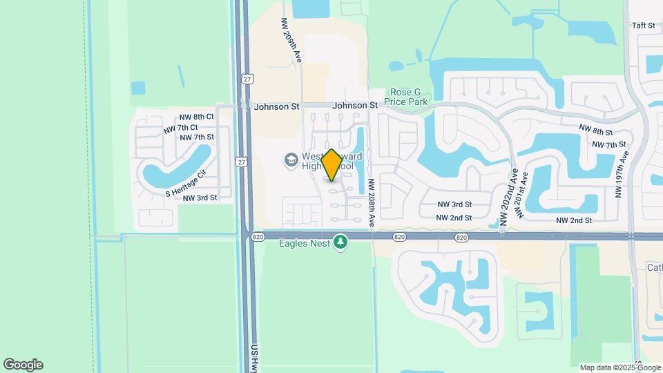 20869 NW 3rd Ct Map and Location Details