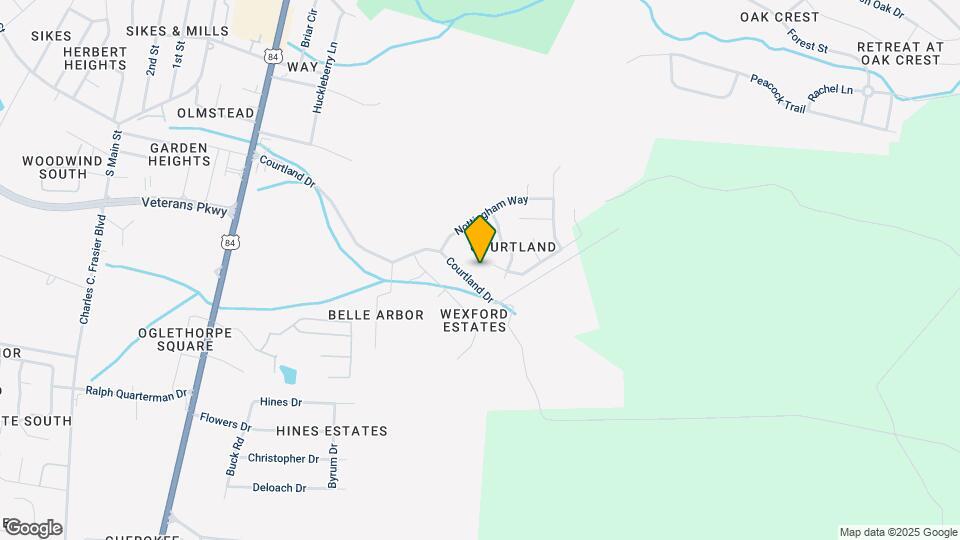 804 W Oxford Ln Mapa y Detalles de la Ubicación