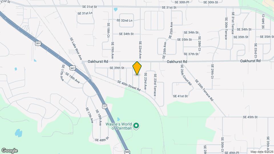 4050 SE 22nd Ave Map and Location Details