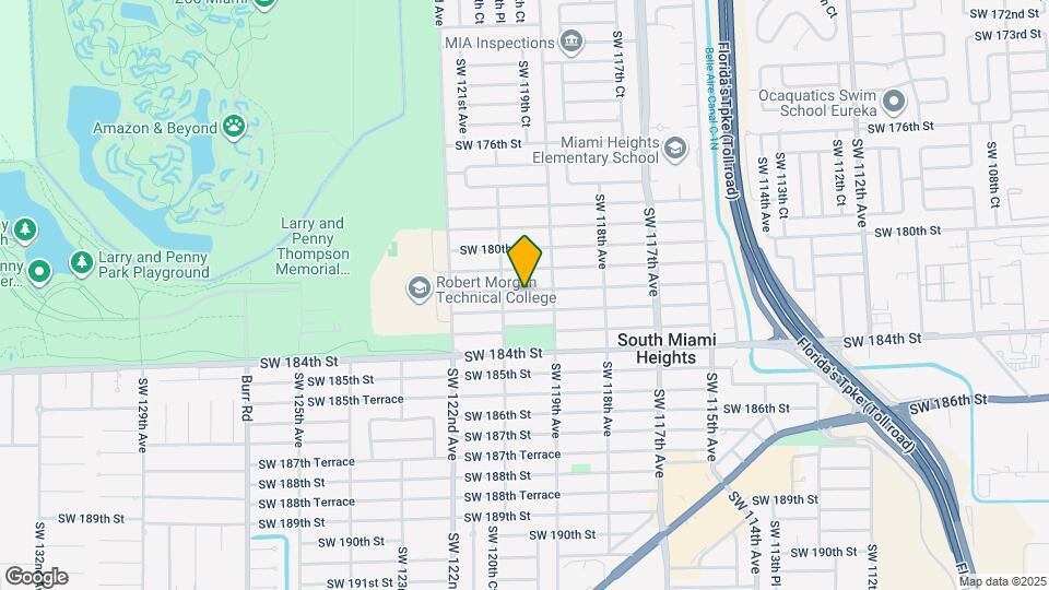 11954 SW 181st Terrace Map and Location Details