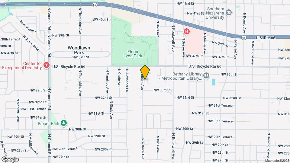 3502 N Wilburn Ave Mapa y Detalles de la Ubicación