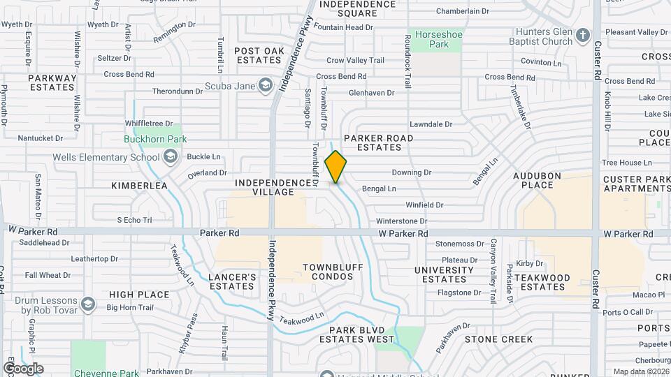 3504 Hilltop Ln Map and Location Details