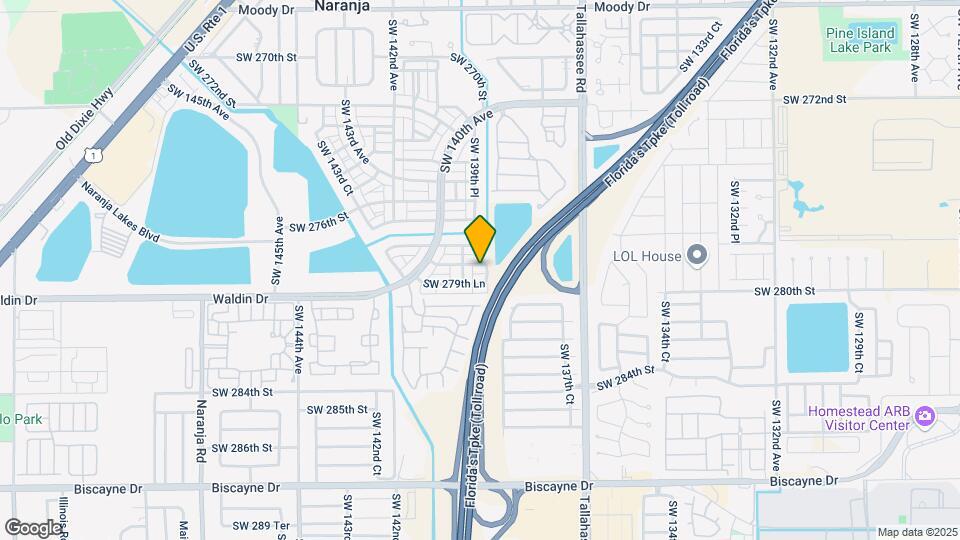 13916 SW 278th Ln Map and Location Details