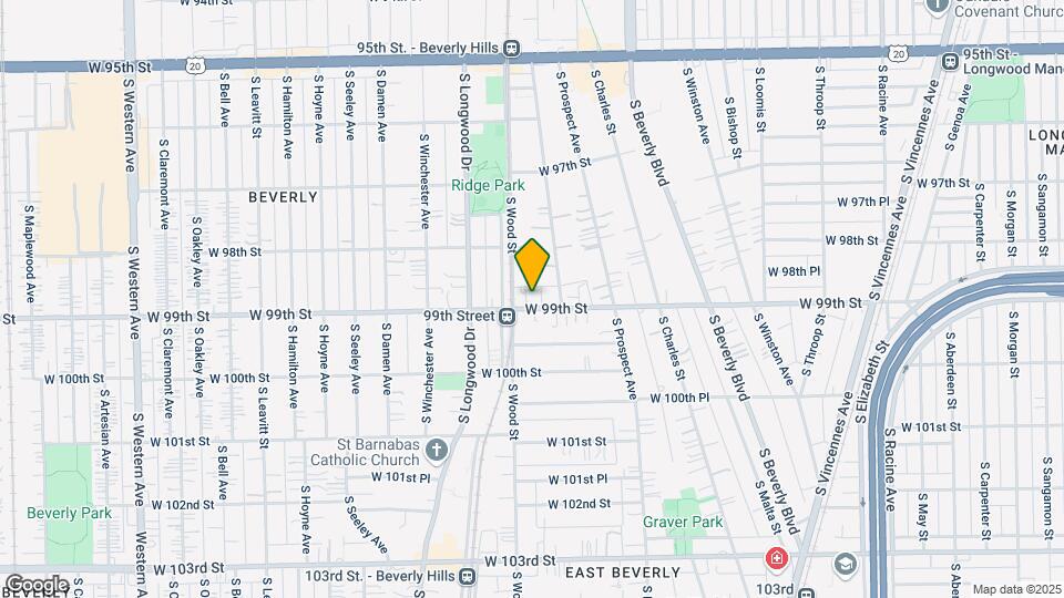1728 W 99th St Map and Location Details
