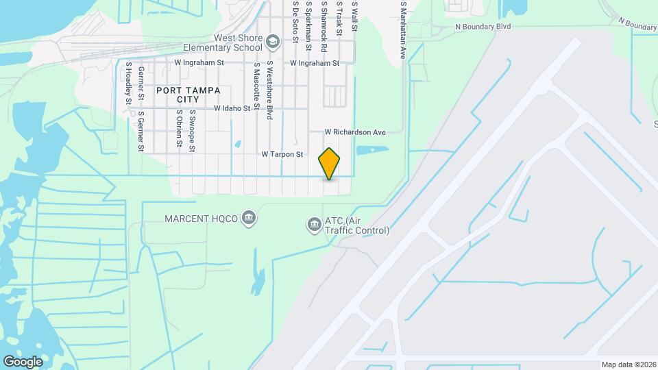 7706 S Shamrock Rd Map and Location Details