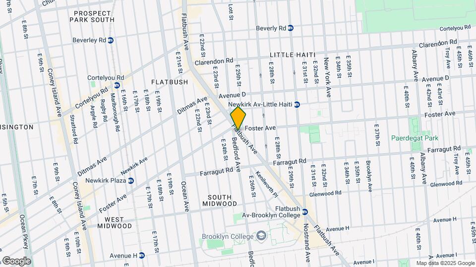1310-1312 Flatbush Ave Map and Location Details