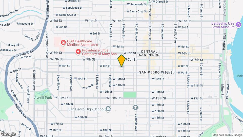 819 S Meyler St Map and Location Details
