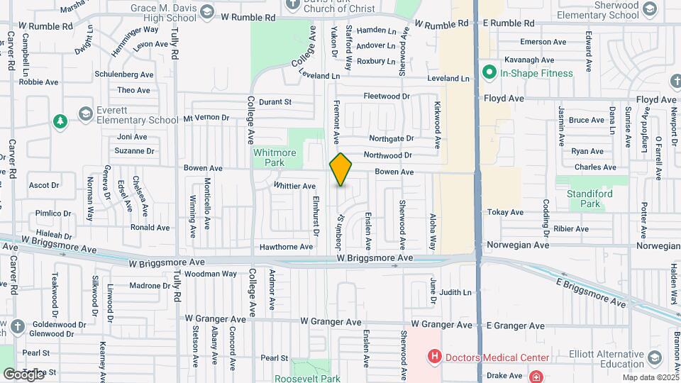 2114 Fremont Ave Map and Location Details