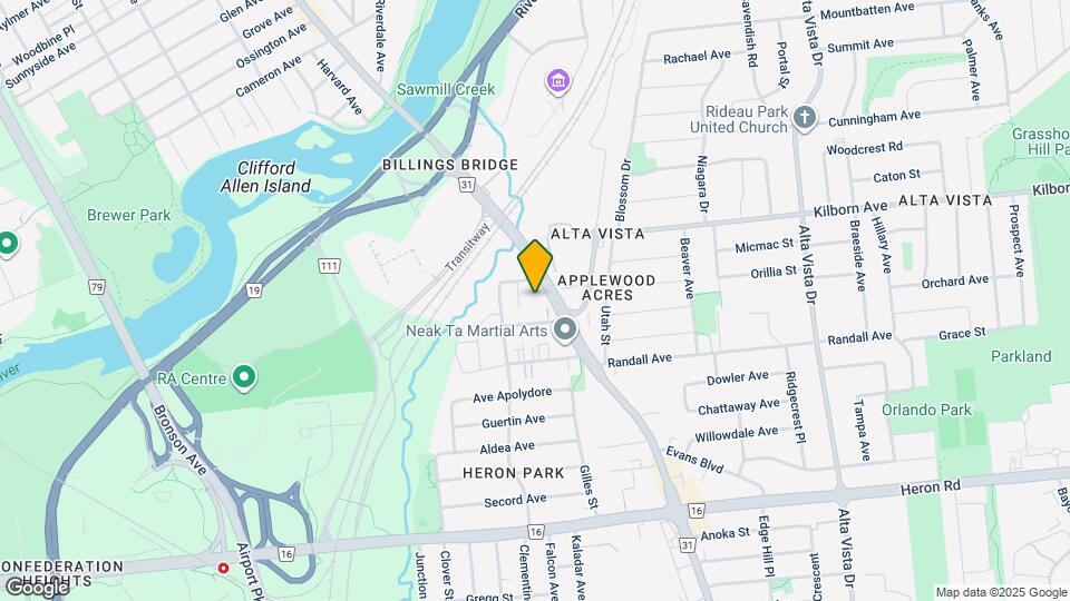 1180 Ohio St Map and Location Details