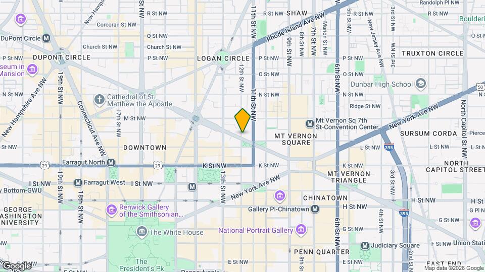 1115 12th St NW Mapa y Detalles de la Ubicación