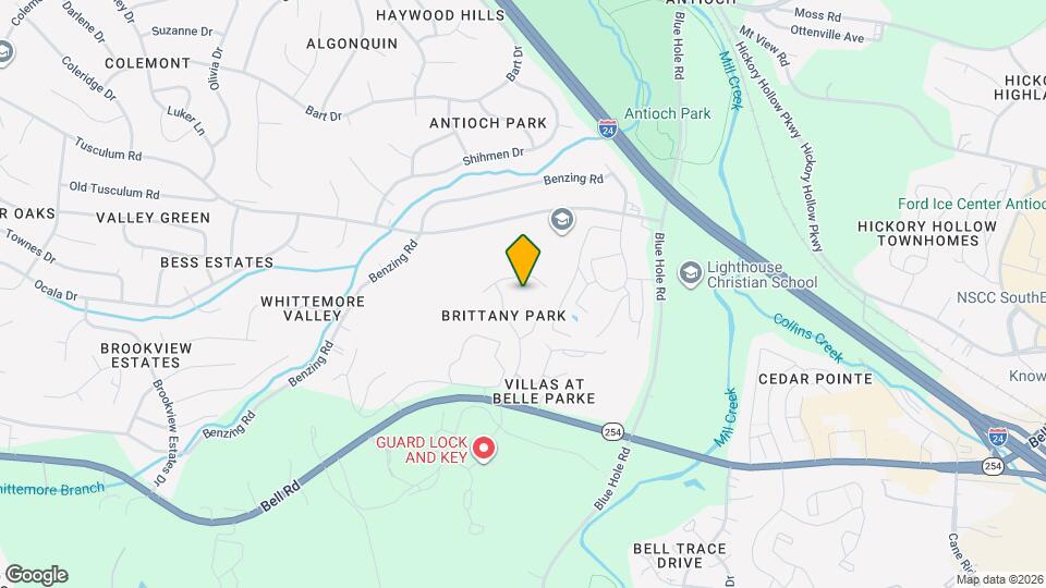 316 Brittany Park Pl Map and Location Details