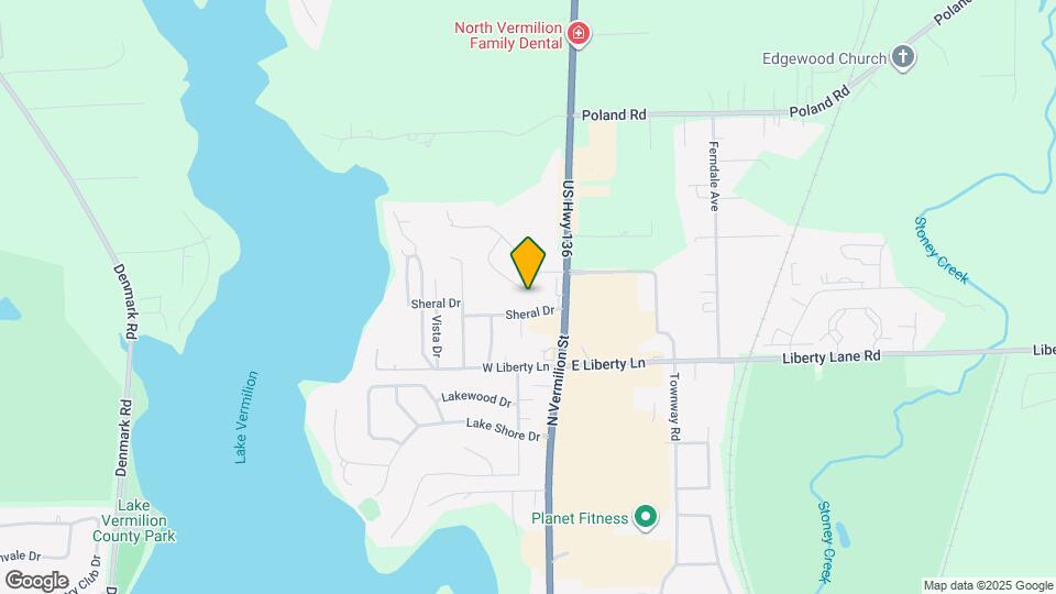 206 Oak Hill Dr Map and Location Details