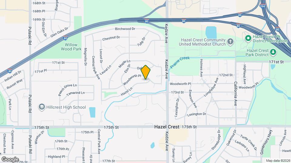 3304 Hazel Ln Map and Location Details