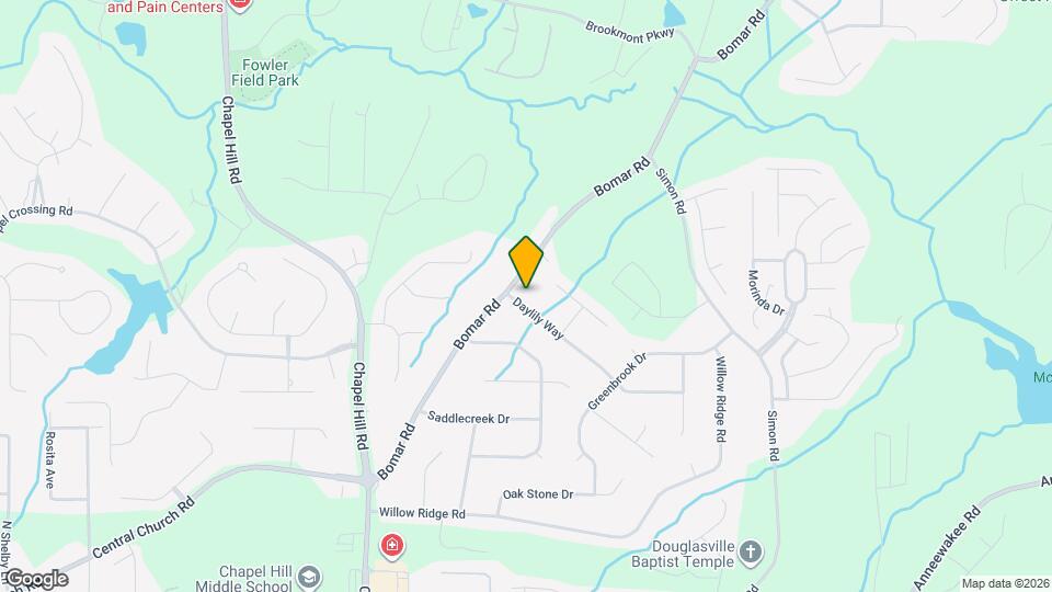3890 Daylily Way Mapa y Detalles de la Ubicación