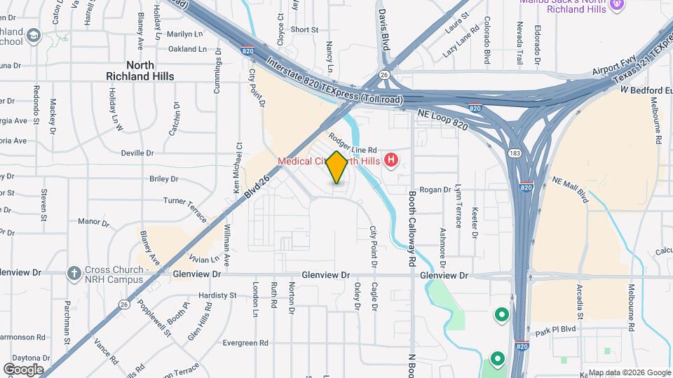 4300 Henderson Ave Map and Location Details