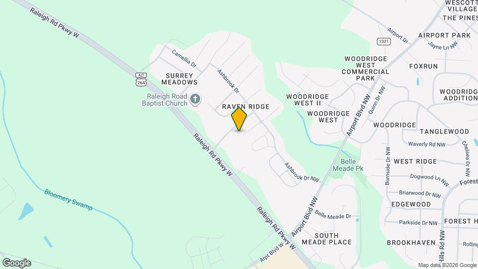 4018 Saxby Ln NW Map and Location Details