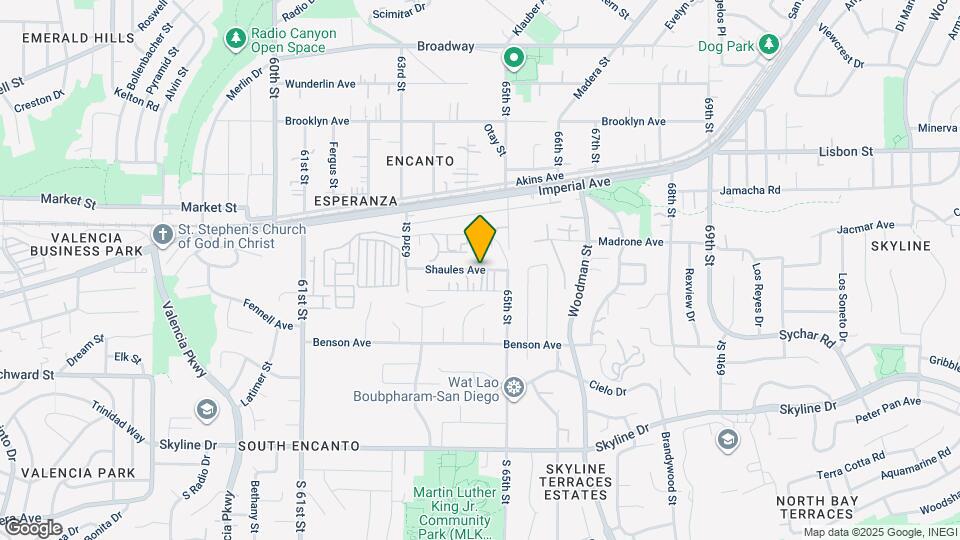 6427 Shaules Ave Map and Location Details