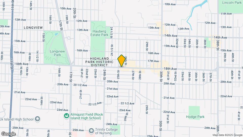2512 18th Ave, Unit Half Map and Location Details