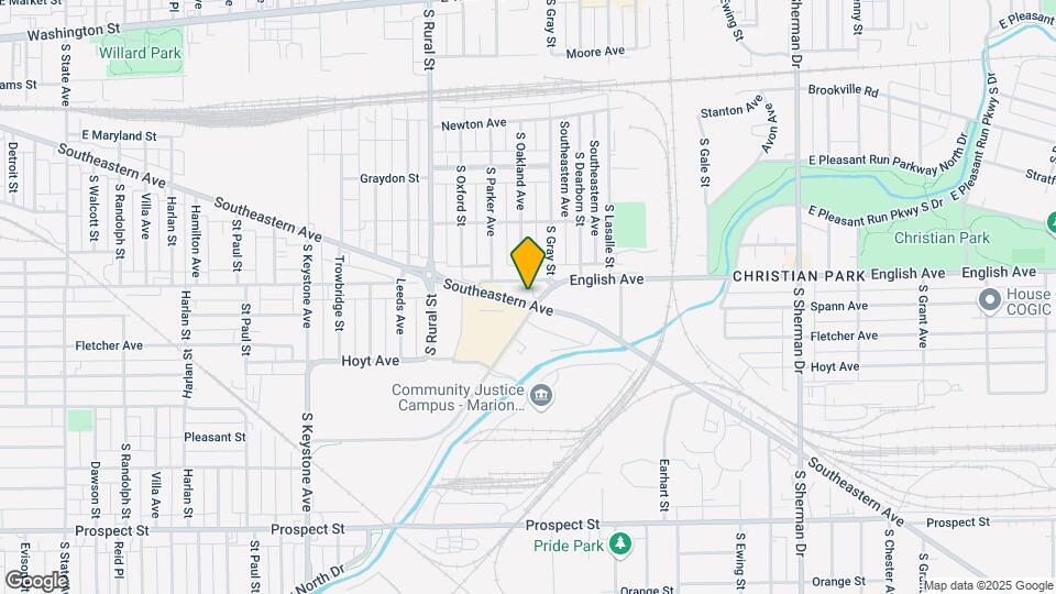 3030-3032 Southeastern Ave Map and Location Details