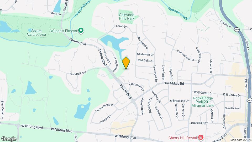 3213 Belle Meade Dr Map and Location Details