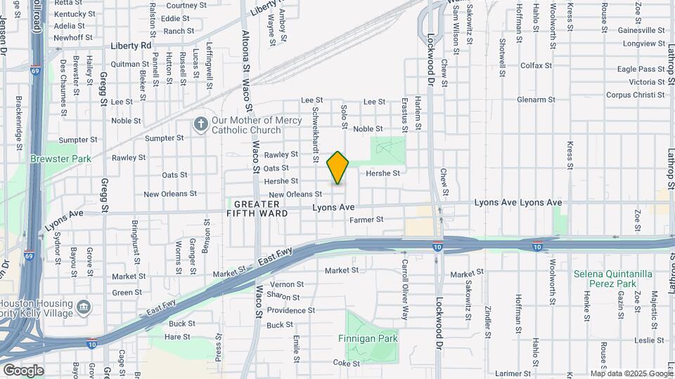 1706 Wipprecht St Map and Location Details