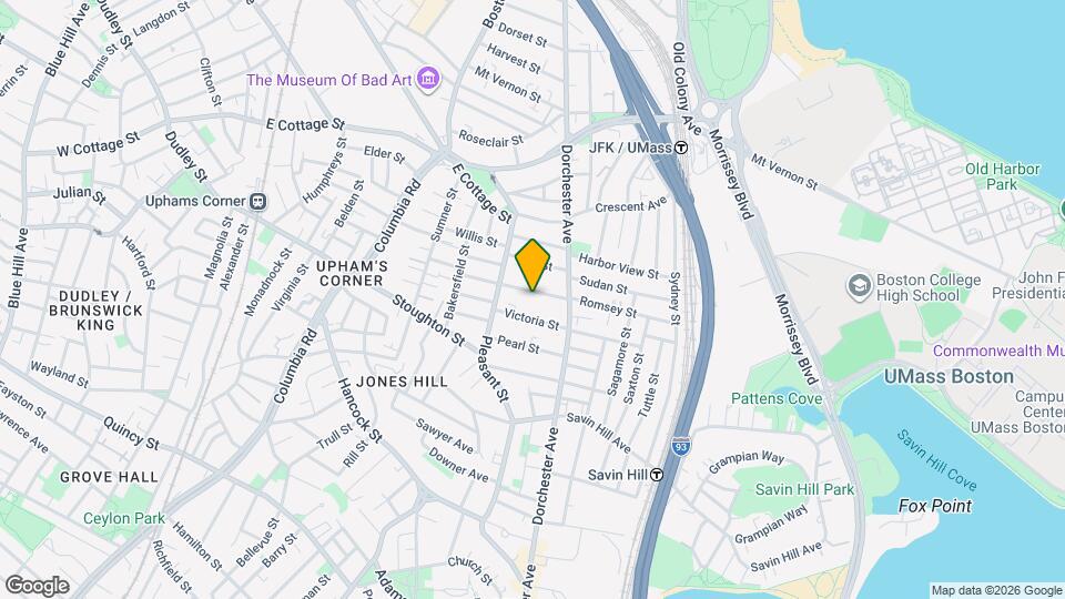 26 Mayfield St, Unit 1 Map and Location Details