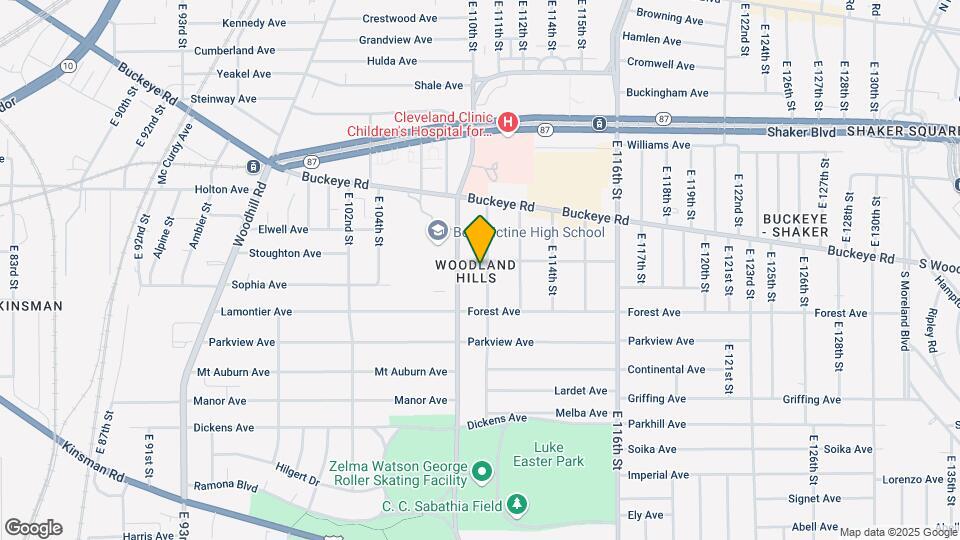 2920 E 111th St Map and Location Details
