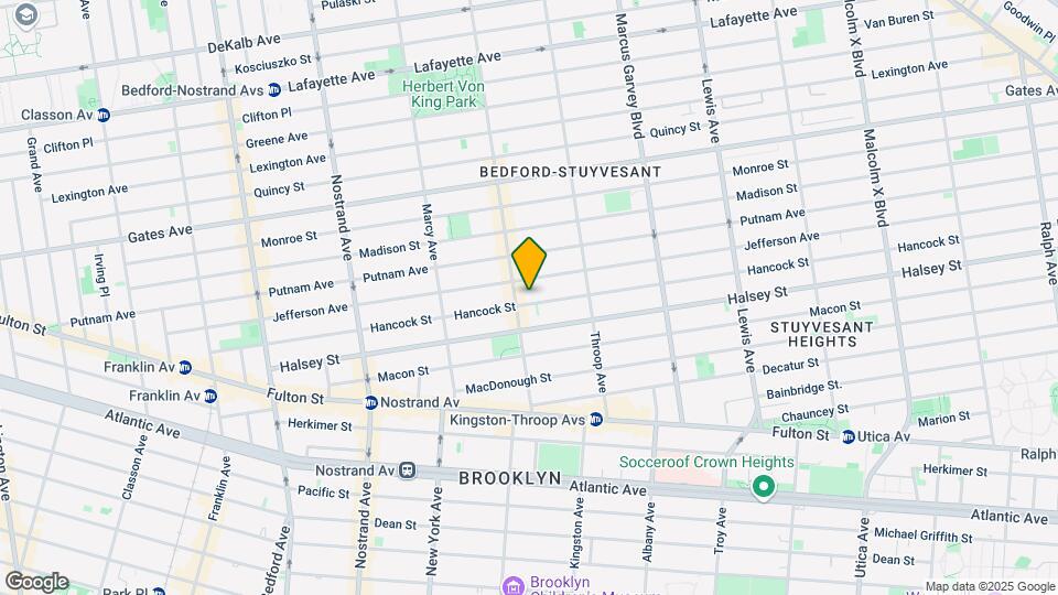 313 Hancock St Mapa y Detalles de la Ubicación