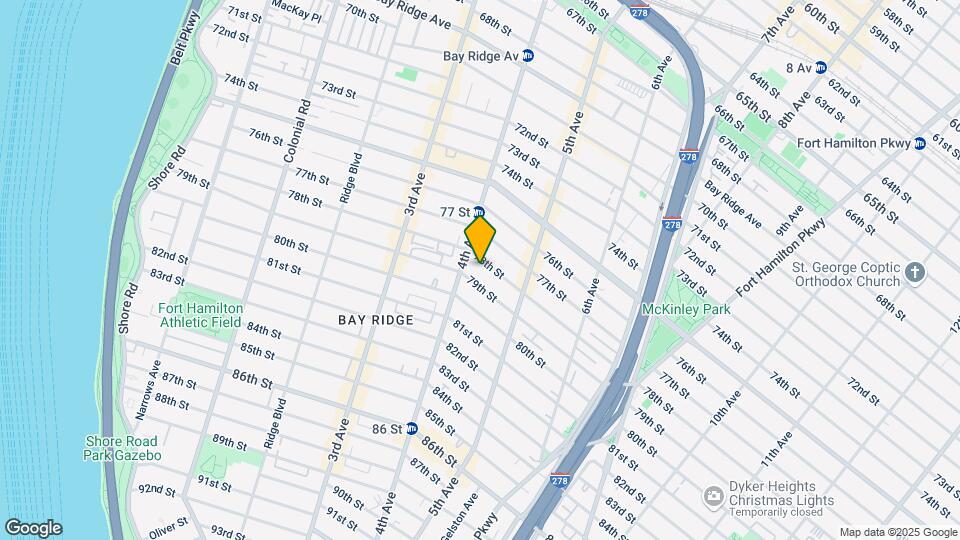 430 78th Street Map and Location Details