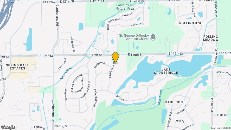 11507 Spyglass Ridge Dr Map and Location Details