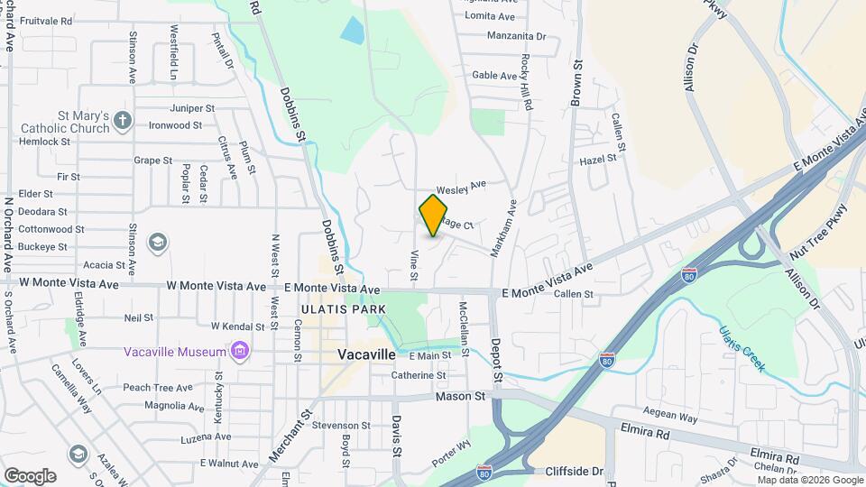 1091 Cabernet Ct Mapa y Detalles de la Ubicación