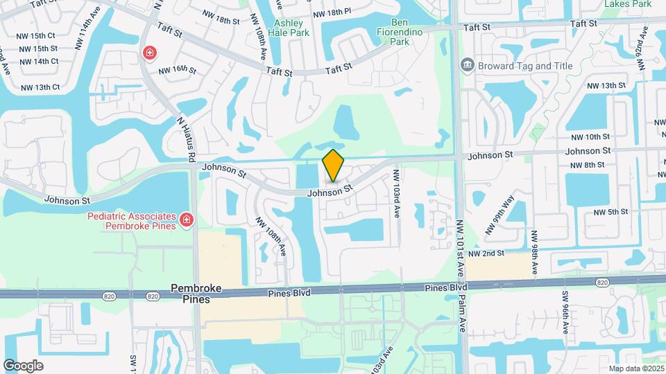 10624 NW 10th St Map and Location Details