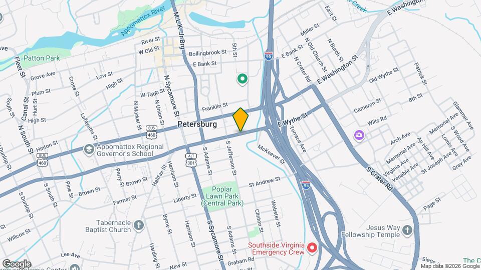 302 E Wythe St Map and Location Details