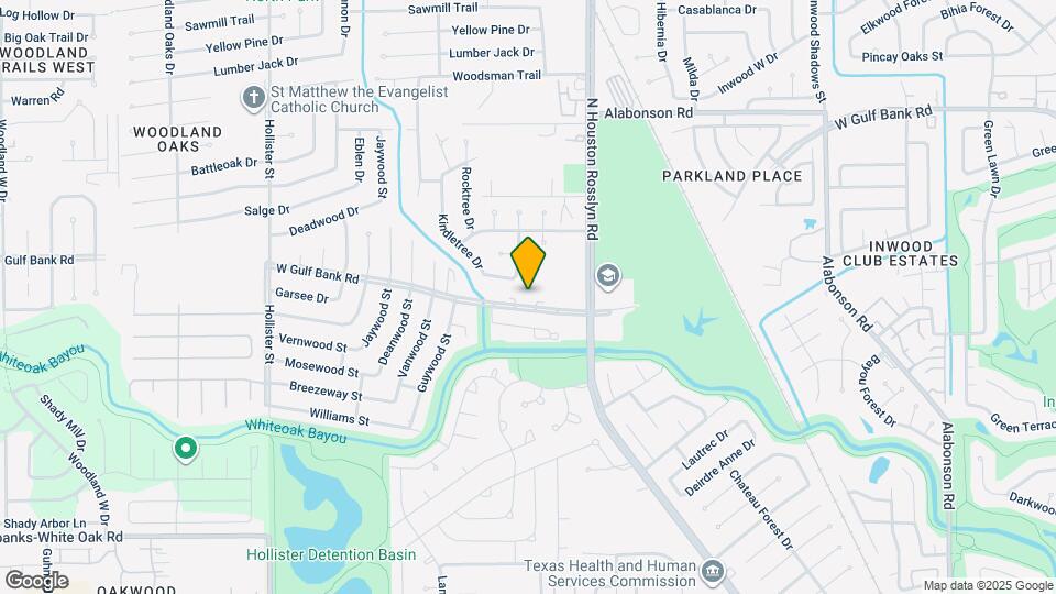 7058 W Gulf Bank Rd Map and Location Details
