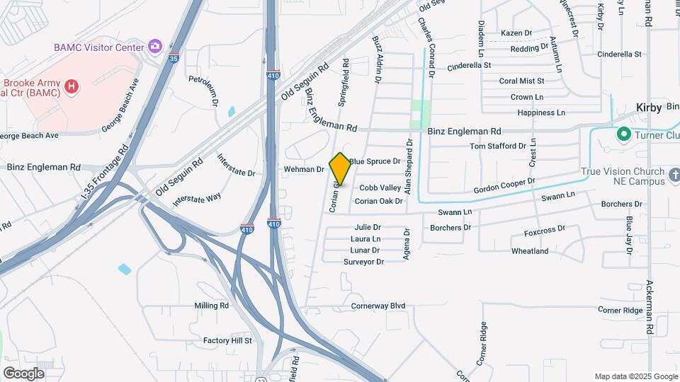2524 Corian Glen Dr Map and Location Details